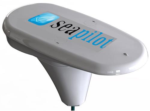Seapilot Vector Compact GPS Compass with Pole Mount Base Installed. &copy; True Heading NSA